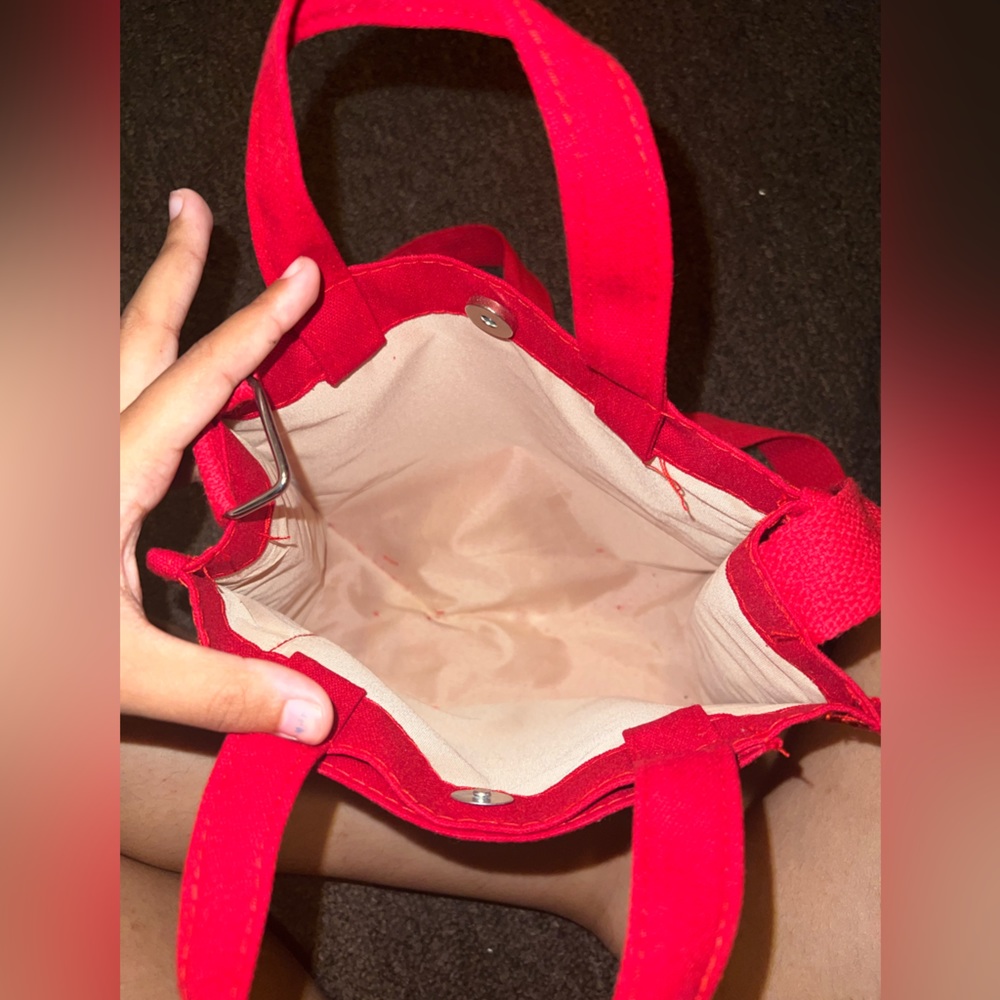 Red Mini Shoulder Purse - Picture 3 of 3